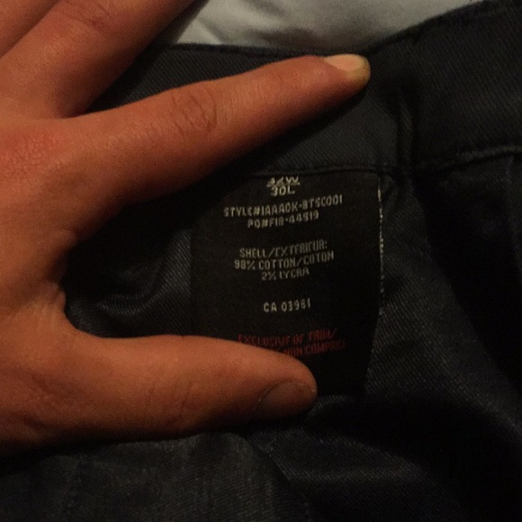 Navy Cargo Pants - Picture 2 of 2